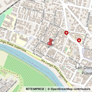 Mappa Via Fiume, 2, 30027 San Donà di Piave, Venezia (Veneto)