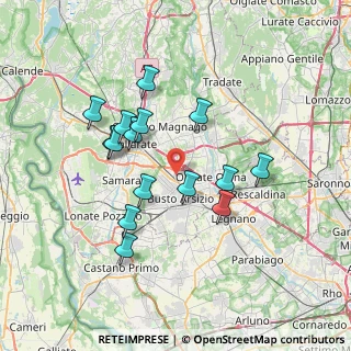 Mappa Via Antonio Fogazzaro, 21052 Busto Arsizio VA, Italia (6.48933)