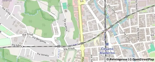 Mappa Cesano Maderno