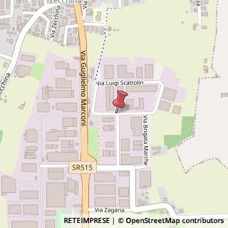 Mappa Via Luigi Scattolin, 17, 31055 Quinto di Treviso, Treviso (Veneto)