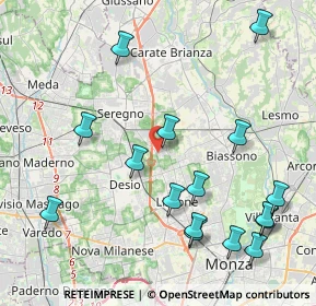 Mappa Via Don Carlo Gnocchi, 20851 Lissone MB, Italia (4.8175)