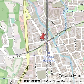 Mappa Via Niccol? Copernico, 20811 Cesano Maderno MB, Italia, 20811 Cesano Maderno, Monza e Brianza (Lombardia)