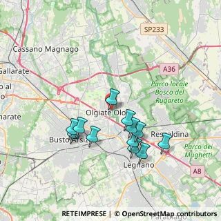 Mappa Via Oslavia, 21057 Olgiate Olona VA, Italia (3.365)