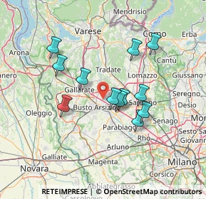 Mappa Via Alfieri Vittorio, 21057 Olgiate Olona VA, Italia (11.94083)