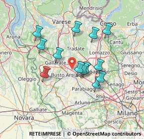 Mappa Via Alfieri Vittorio, 21057 Olgiate Olona VA, Italia (12.09846)