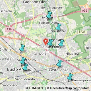 Mappa Via Alfieri Vittorio, 21057 Olgiate Olona VA, Italia (2.40091)