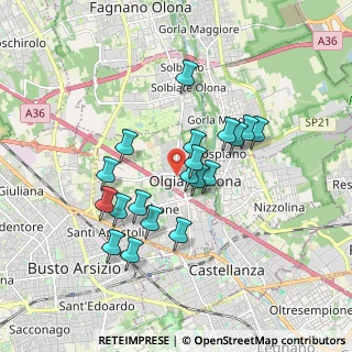 Mappa Via Alfieri Vittorio, 21057 Olgiate Olona VA, Italia (1.51579)