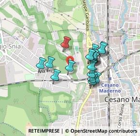 Mappa Salita Biulè, 20031 Cesano Maderno MB, Italia (0.3215)