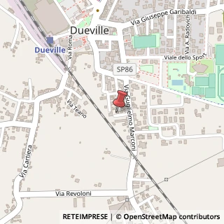 Mappa Via Enrico Fermi, 8, 36031 Dueville, Vicenza (Veneto)