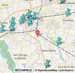 Mappa Piazza Arengo, 35013 Cittadella PD, Italia (2.894)