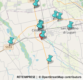 Mappa Piazza Arengo, 35013 Cittadella PD, Italia (3.76)