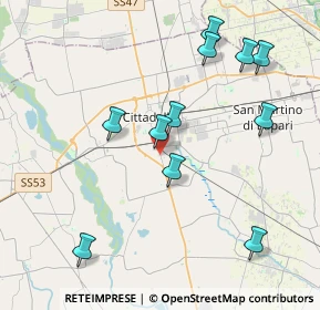 Mappa Via della Pieve, 35013 Cittadella PD, Italia (4.15182)