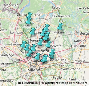 Mappa Campo B, 20853 Biassono MB, Italia (11.185)