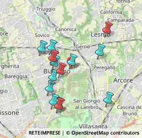 Mappa Campo B, 20853 Biassono MB, Italia (1.71071)