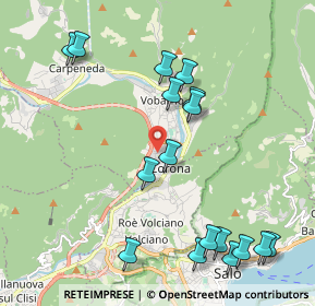 Mappa Via S. Benedetto da Norcia, 25079 Vobarno BS, Italia (2.36706)