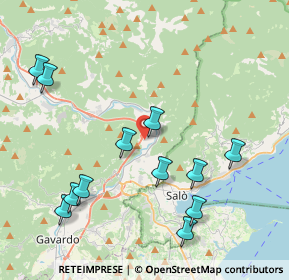 Mappa Via S. Benedetto da Norcia, 25079 Vobarno BS, Italia (4.52083)