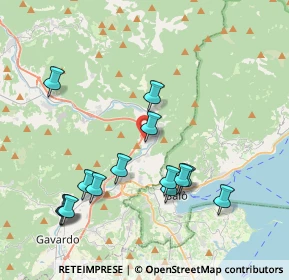 Mappa Via S. Benedetto da Norcia, 25079 Vobarno BS, Italia (4.14357)