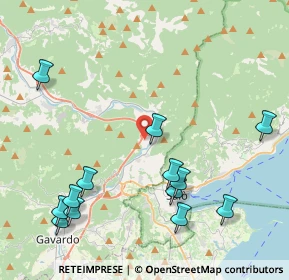 Mappa Via S. Benedetto da Norcia, 25079 Vobarno BS, Italia (4.99231)