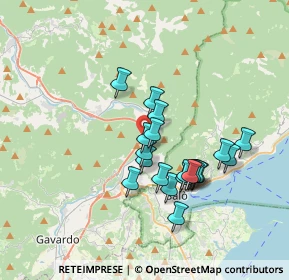 Mappa Via S. Benedetto da Norcia, 25079 Vobarno BS, Italia (2.9945)