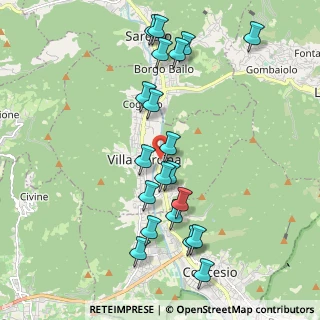Mappa Piazza XX Settembre, 25069 Villa Carcina BS, Italia (2.0905)