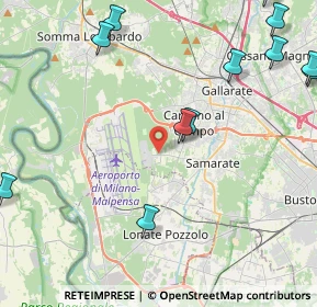 Mappa Via Bretella, 21017 Samarate VA, Italia (6.12692)