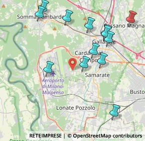 Mappa Via Bretella, 21017 Samarate VA, Italia (4.54846)