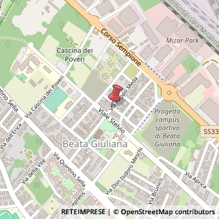 Mappa Via meda filippo 12, 21052 Busto Arsizio, Varese (Lombardia)