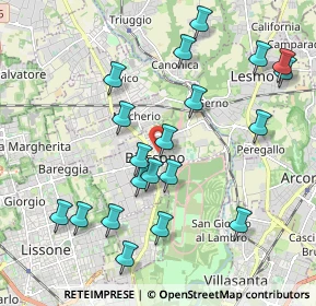 Mappa Via Porta Mugnaia, 20853 Biassono MB, Italia (2.1095)