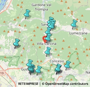 Mappa Via Trentino, 25069 Villa Carcina BS, Italia (4.3295)