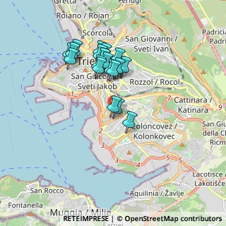 Mappa Via Orsera, 34145 Trieste TS, Italia (1.57)