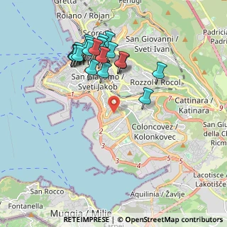 Mappa Via Orsera, 34145 Trieste TS, Italia (1.9875)