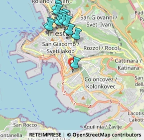 Mappa Via Piemonte D'Istria, 34137 Trieste TS, Italia (2.11)