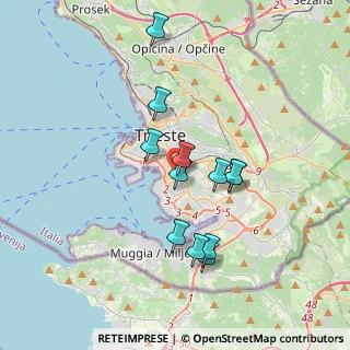 Mappa Via Orsera, 34145 Trieste TS, Italia (3.1325)