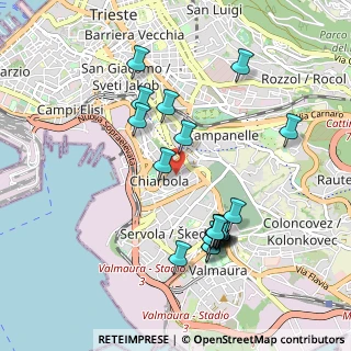 Mappa Via Orsera, 34145 Trieste TS, Italia (0.963)