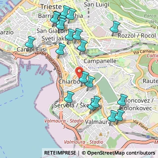 Mappa Via Orsera, 34145 Trieste TS, Italia (1.168)