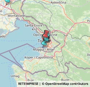 Mappa Via Piemonte D'Istria, 34137 Trieste TS, Italia (27.50857)