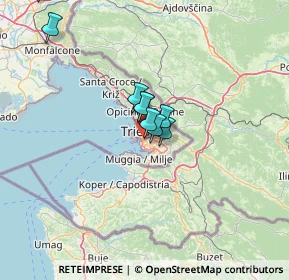 Mappa Via Piemonte D'Istria, 34137 Trieste TS, Italia (21.09)
