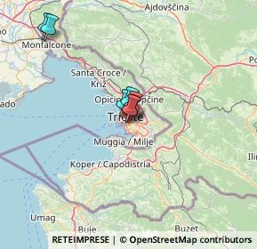 Mappa Via Piemonte D'Istria, 34137 Trieste TS, Italia (40.629)