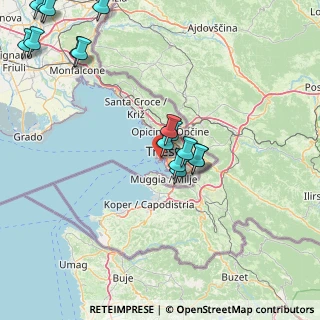 Mappa Punto Franco Nuovo Molo VII, 34123 Trieste TS, Italia (19.47625)