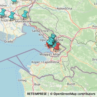 Mappa Punto Franco Nuovo Molo VII, 34123 Trieste TS, Italia (16.89214)