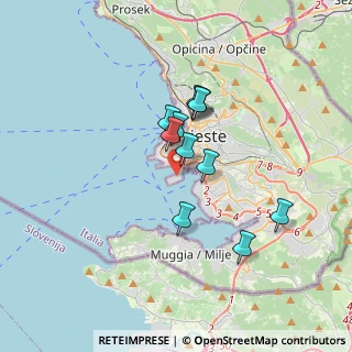Mappa Punto Franco Nuovo Molo VII, 34123 Trieste TS, Italia (2.58727)