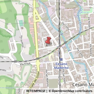 Mappa Via Niccolò Copernico, 19, 20811 Cesano Maderno, Monza e Brianza (Lombardia)