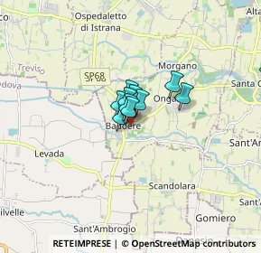 Mappa Via Galileo Galilei, 31050 Badoere TV, Italia (0.90909)