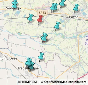 Mappa Via Galileo Galilei, 31050 Badoere TV, Italia (5.02263)