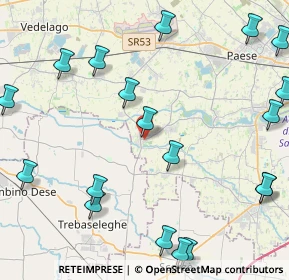 Mappa Via Galileo Galilei, 31050 Badoere TV, Italia (5.819)