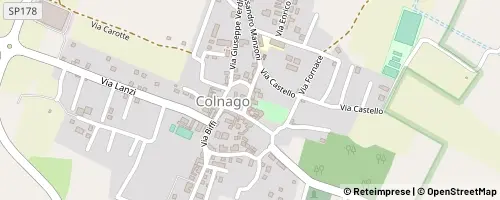 Mappa Cornate d'Adda