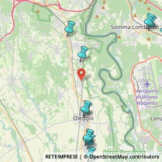 Mappa Via Cesare Battisti, 28040 Marano Ticino NO, Italia (6.50182)