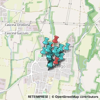 Mappa Via Castelletto, 20883 Mezzago MB, Italia (0.25357)