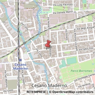 Mappa Via Legnano, 12, 20811 Cesano Maderno, Monza e Brianza (Lombardia)