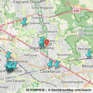 Mappa Via Lazzaretto, 21050 Marnate VA, Italia (3.41588)